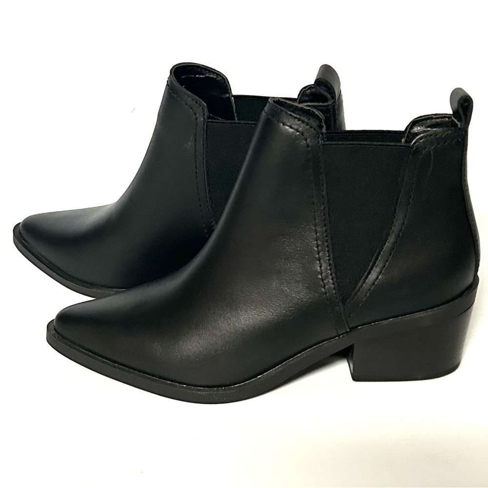 Dolce Vita Zipporah Black Ankle Boots Size 6.5 New In Box